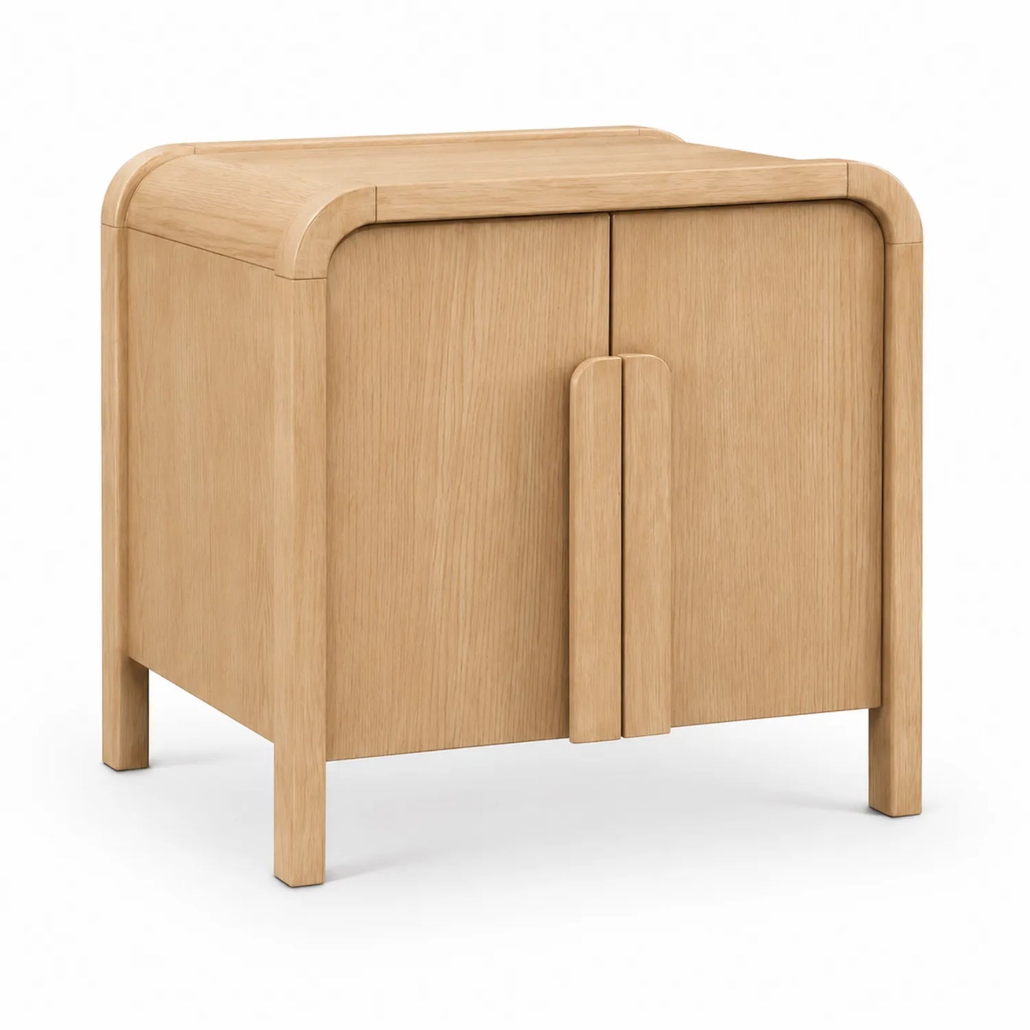 Table de chevet en bois de chêne